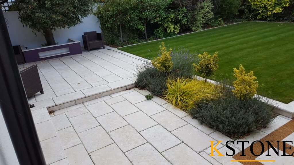 Travertine Paving Patio