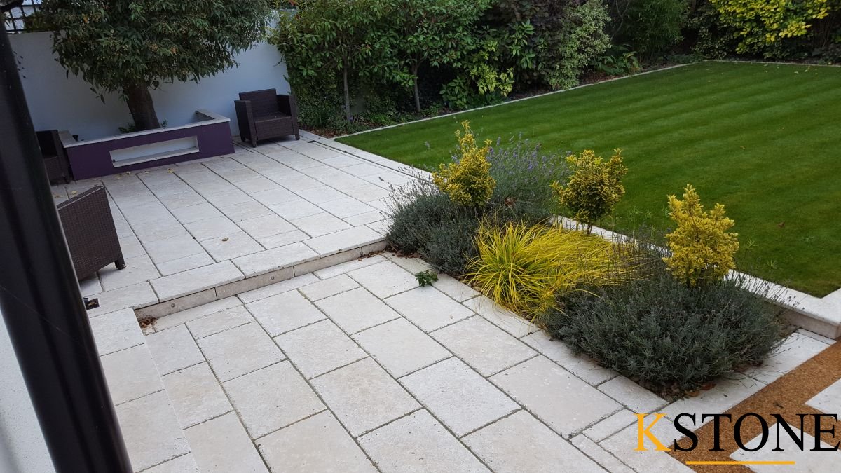 Travertine Paving Patio