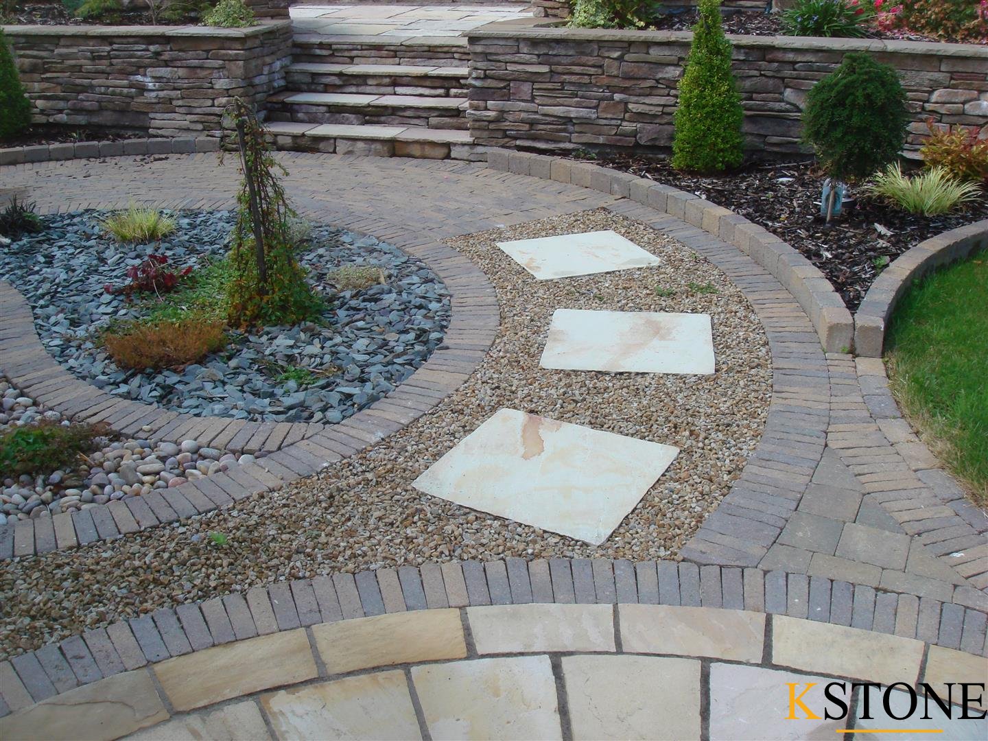 Garden Paths - Kstone Natural Stone paving
